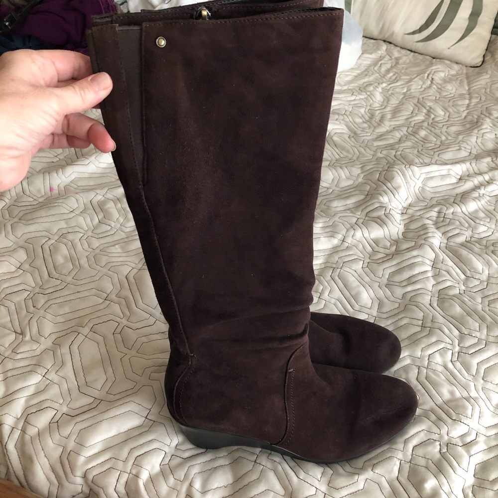 Blondo waterproof suede leather boot